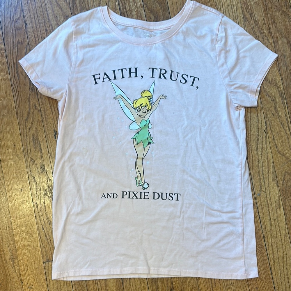 Pink Tinkerbell Graphic Tee